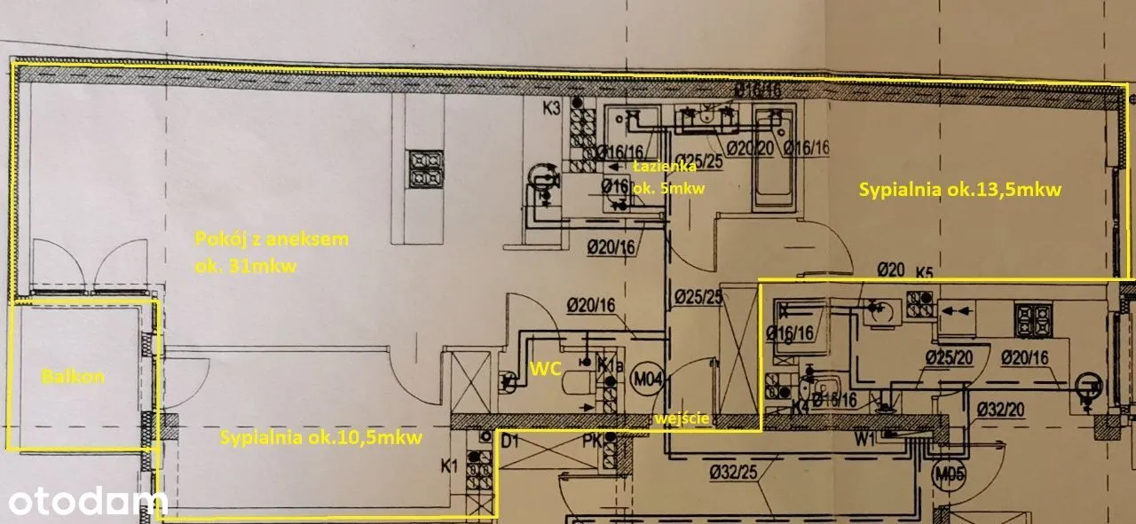 Mieszkanie na sprzedaż, 71 m², Warszawa Praga-Południe 