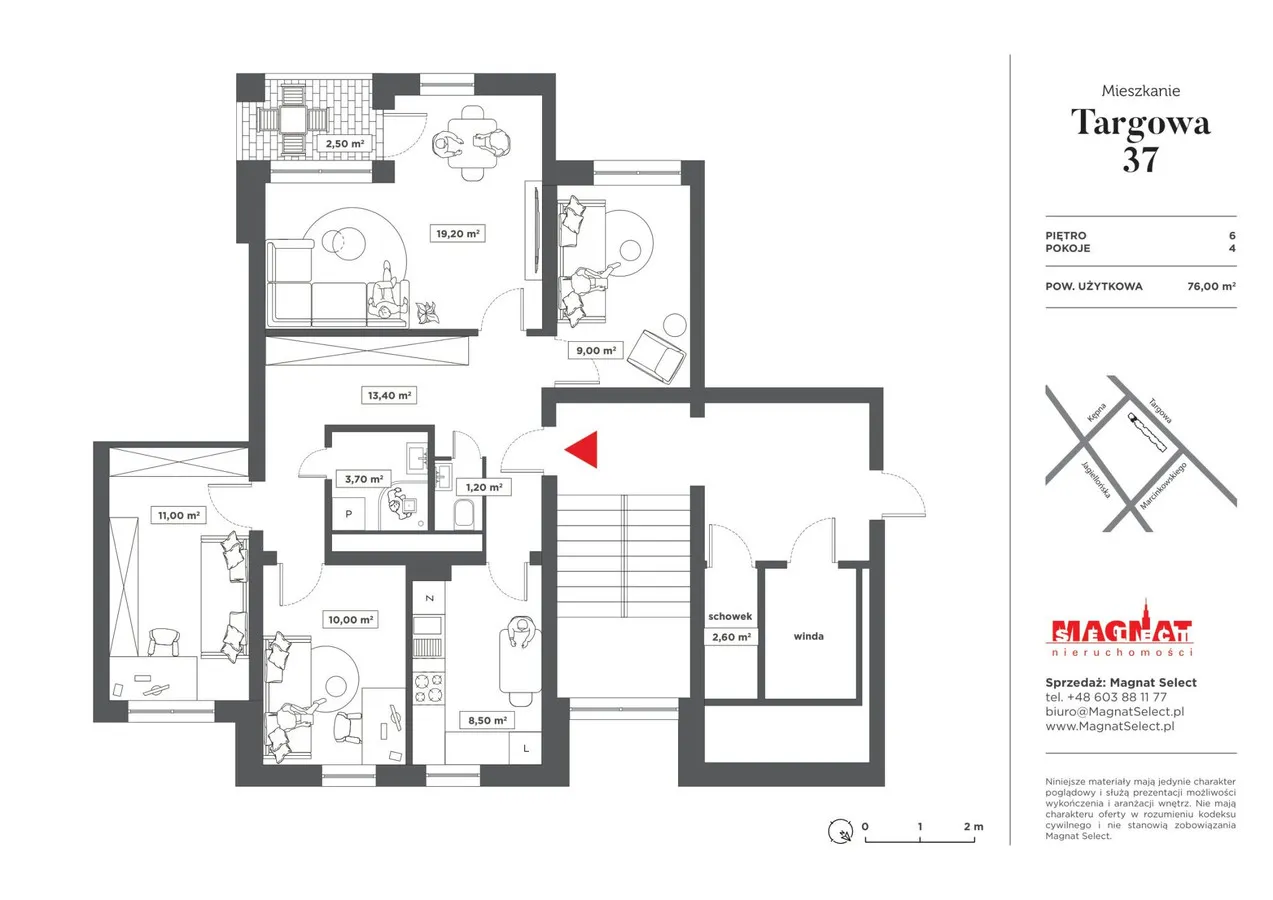 Mieszkanie na sprzedaż, 76 m², Warszawa Praga-Północ Stara Praga 