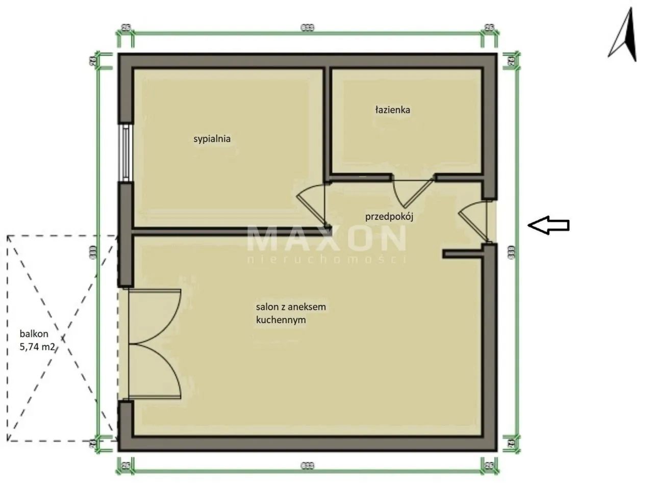 jasne-nowe mieszkanie-balkon 