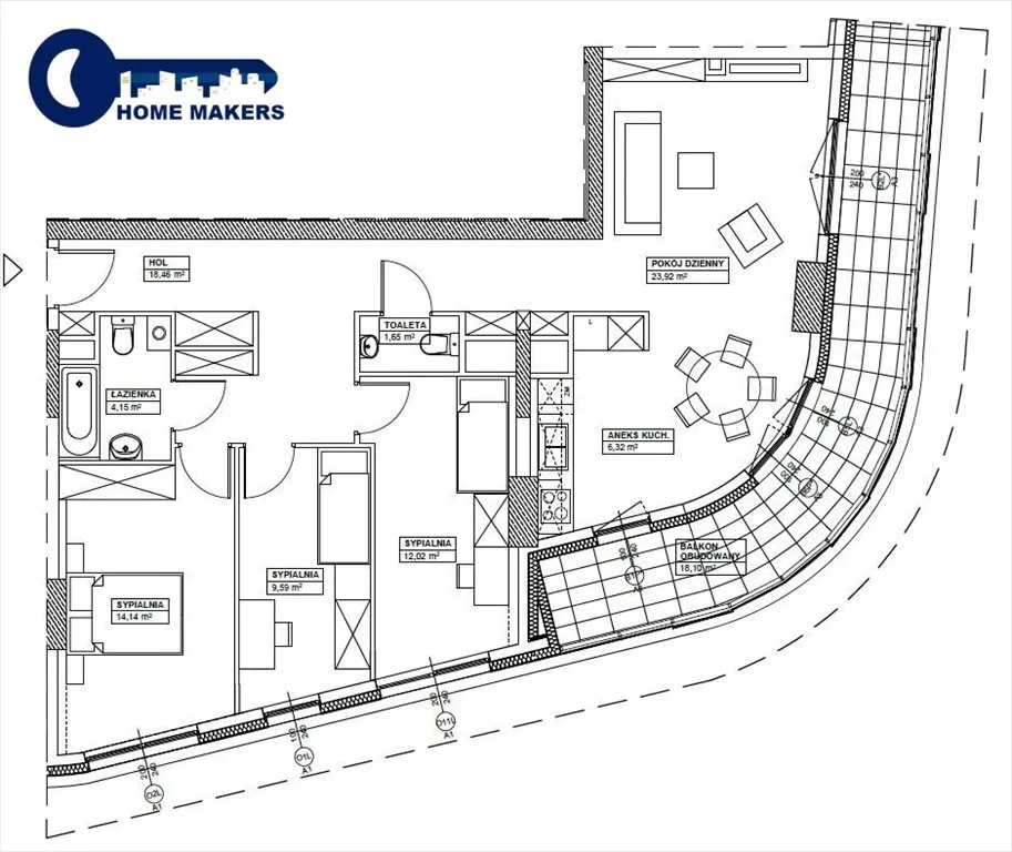 Sprzedam mieszkanie czteropokojowe : Warszawa , ulica Marcina Kasprzaka, 90 m2, 2075290 PLN, 4 pokoje - Domiporta.pl