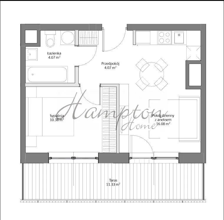 Sprzedam mieszkanie dwupokojowe: Warszawa Praga-Południe , ulica Optyków, 35 m2, 635800 PLN, 2 pokoje - Domiporta.pl