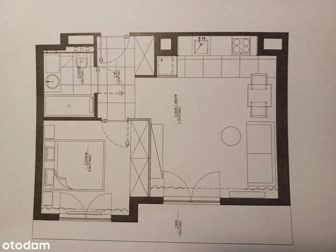 Nowe 2 pokojowe, 41 m2, ul. Herbu Oksza - URSUS