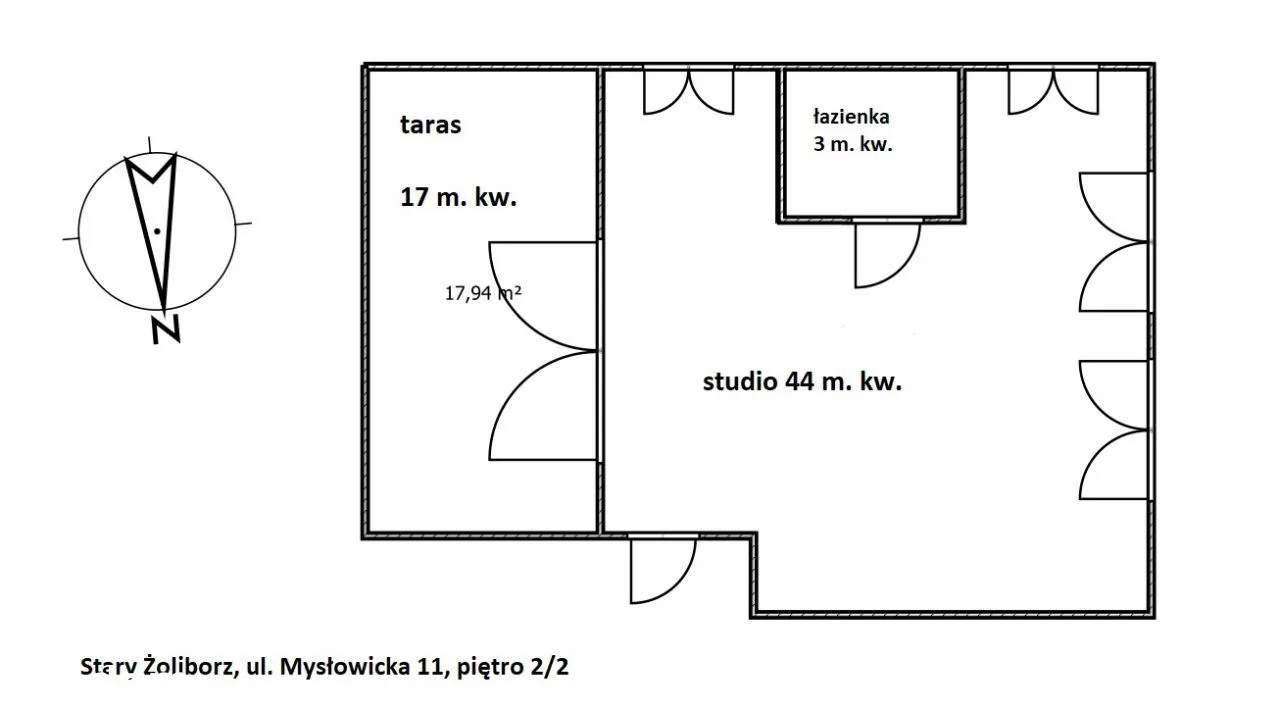 Stary Żoliborz, 4-5 pokoi, 104 m.kw., taras 20 m.k