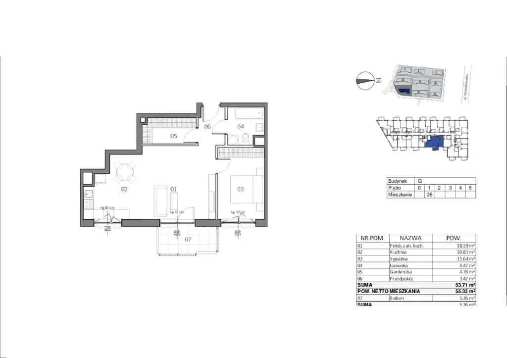 Sprzedam mieszkanie dwupokojowe: Warszawa Praga-Południe Gocław , ulica Ostrobramska, 54 m2, 892320 PLN, 2 pokoje - Domiporta.pl