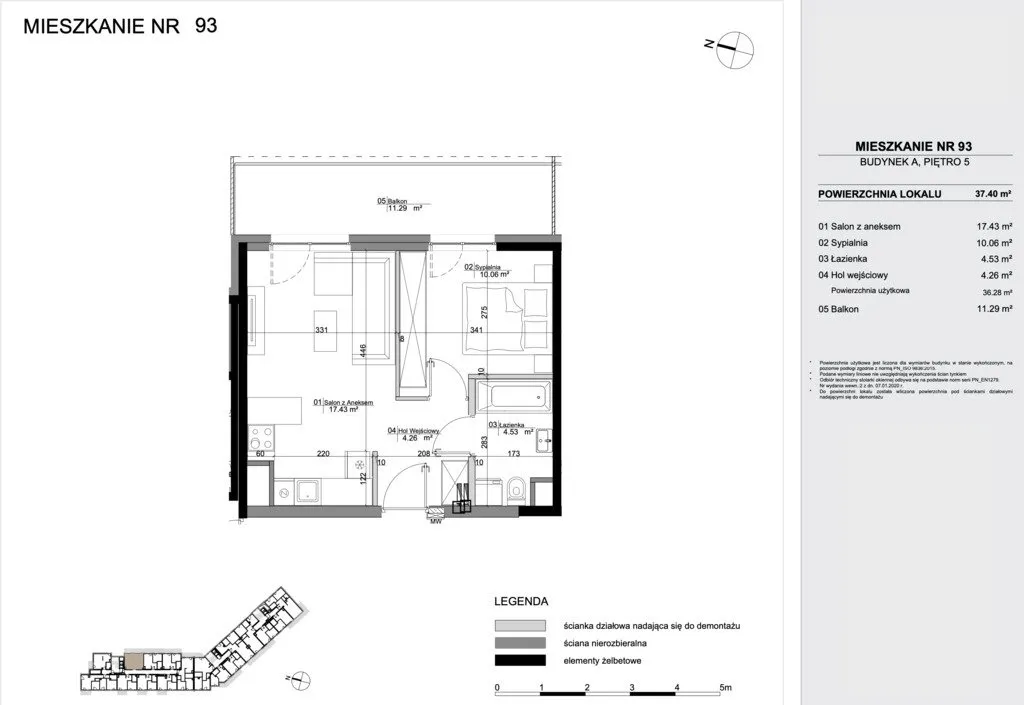 Sprzedam mieszkanie trzypokojowe: Warszawa Bemowo , ulica Marynin, 64 m2, 950663 PLN, 3 pokoje - Domiporta.pl