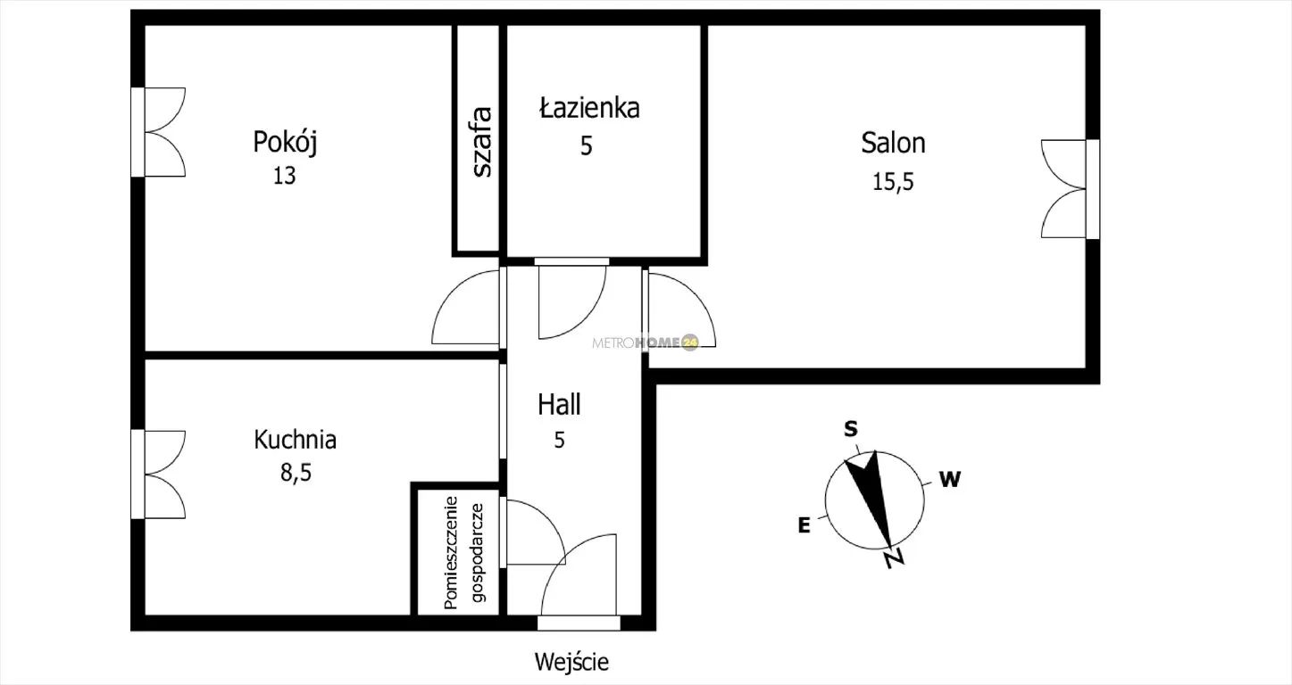 Sprzedam mieszkanie dwupokojowe: Warszawa Śródmieście , ulica ul. Miodowa, 48 m2, 1200000 PLN, 2 pokoje - Domiporta.pl