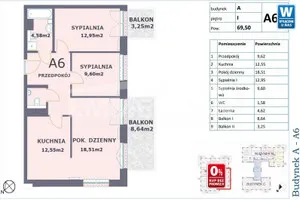 Mieszkanie na sprzedaż, 69 m², Warszawa Białołęka Choszczówka 