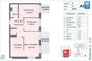 Mieszkanie na sprzedaż, 69 m², Warszawa Białołęka Choszczówka 