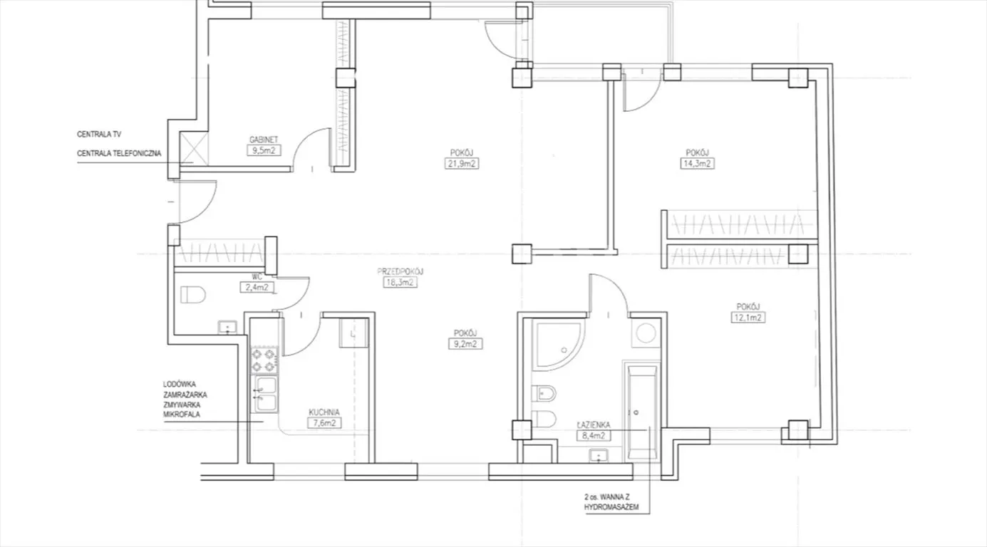 Sprzedam mieszkanie: Warszawa Wola , ulica ul. Sienna, 105 m2, 1785000 pln, 5 pokoi - Domiporta.pl