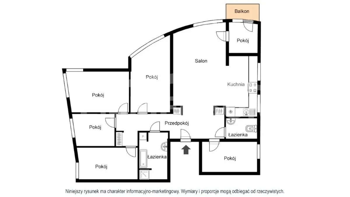 Sprzedam mieszkanie: Warszawa Praga-Południe , ulica Al. Stanów Zjednoczonych, 135 m2, 1950000 PLN, 6 pokoi - Domiporta.pl