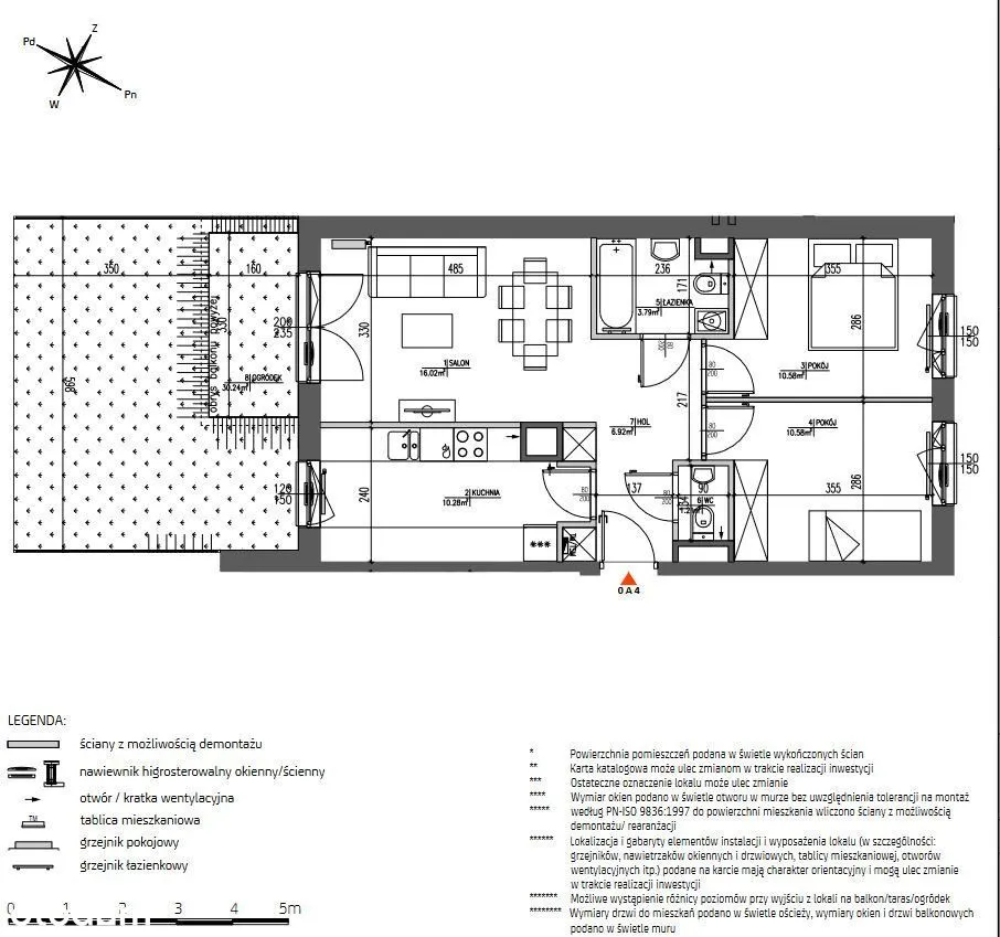 Nowiutkie 3/4 pokojowe 62m2 Ursus Habicha