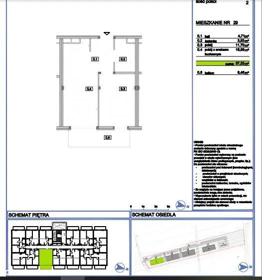 Flat for sale for 479000 zł w Grodzisk, Białołęka, Warszawa