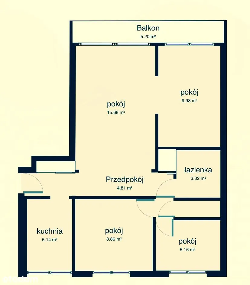 Mieszkanie na sprzedaż, 57 m², Warszawa Śródmieście Śródmieście Południowe 