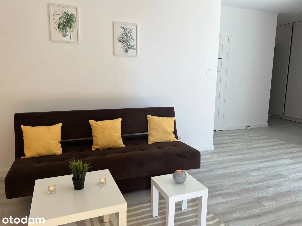 Apartament 54 m² z dwoma garażami i ogrodem 120m2