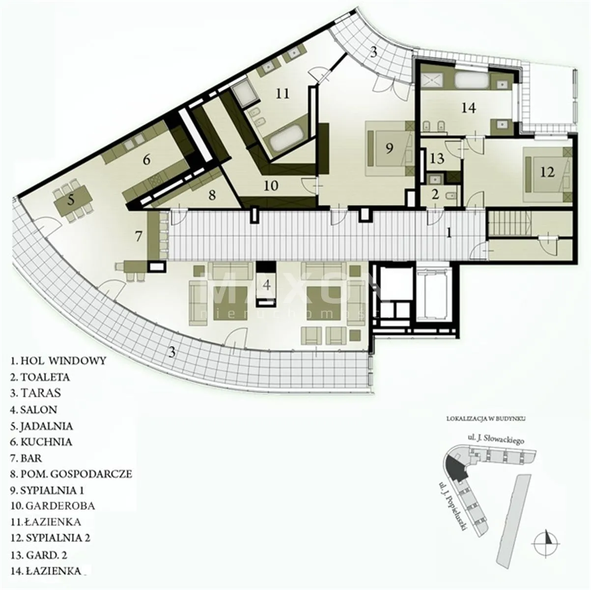 Mieszkanie na sprzedaż, 262 m², Warszawa Żoliborz 