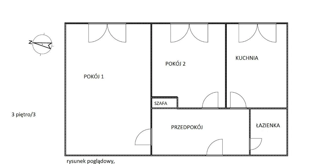 St. Ochota,ul. Chotomowska, 47 m.kw.,2 pokoje,