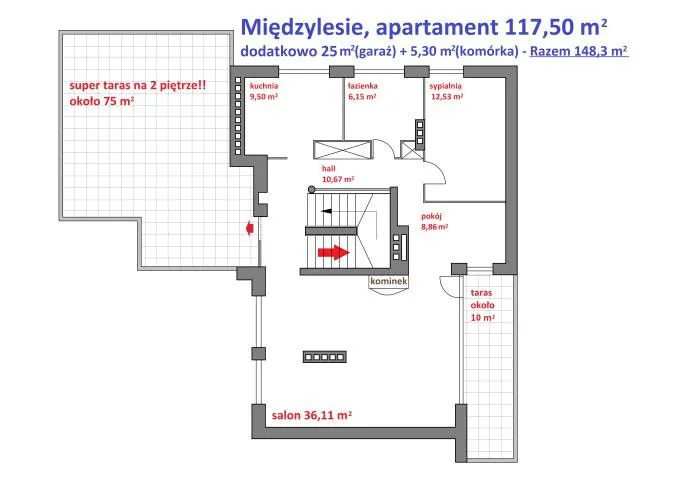 Mieszkanie na sprzedaż, 118 m², Warszawa Wawer Międzylesie 