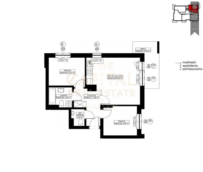 Apartment for sale for 832260 zł w Wólka Węglowa, Bielany, Warszawa