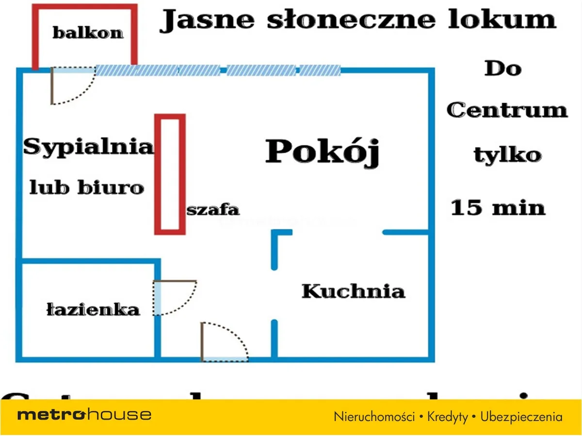 Mieszkanie do wynajęcia, 29 m², Warszawa Bielany 