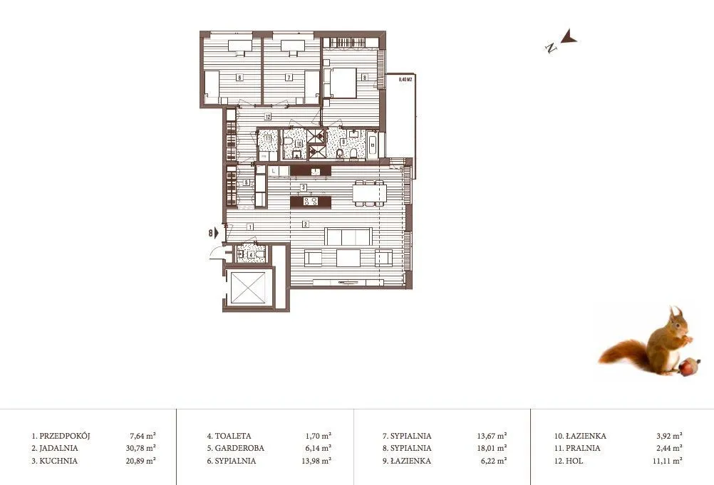 Mieszkanie do wynajęcia, 134 m², Warszawa Mokotów 