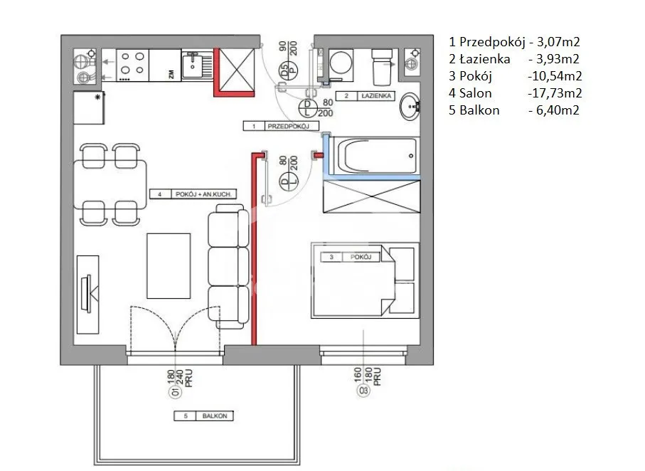 Mieszkanie na sprzedaż, 36 m², Warszawa Włochy Salomea 