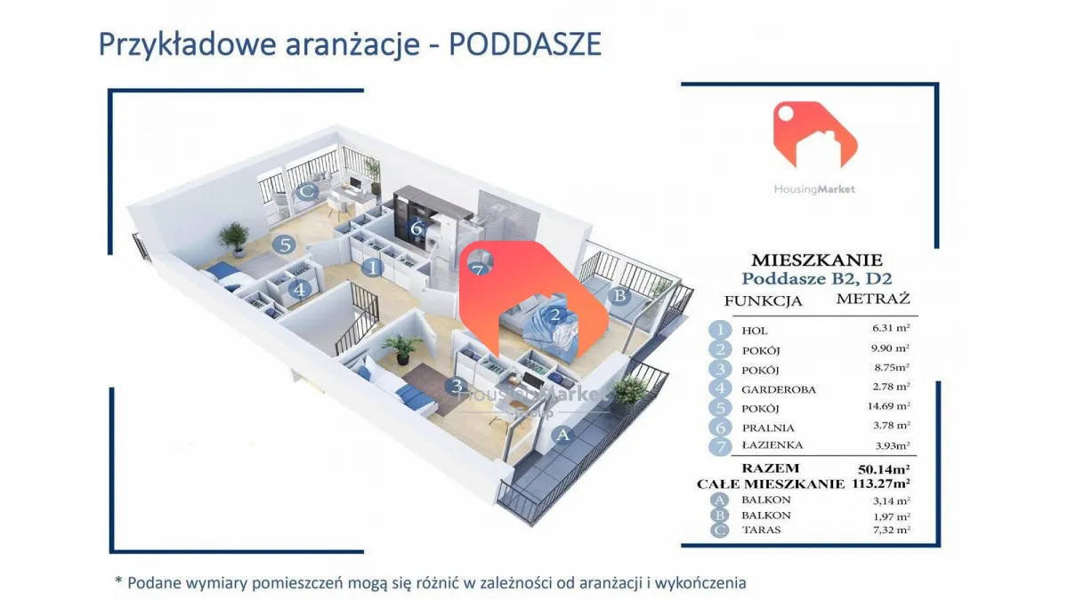 Apartament na sprzedaż za 1350000 zł w Zerzeń, Wawer, Warszawa