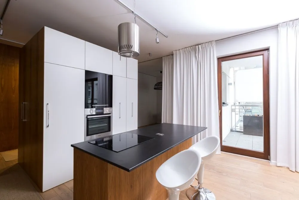 Stylowy apartament z tarasem, ogrodem i balkonem