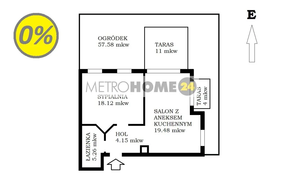 Sprzedam mieszkanie dwupokojowe: Warszawa Ursynów , 47 m2, 864000 PLN, 2 pokoje - Domiporta.pl