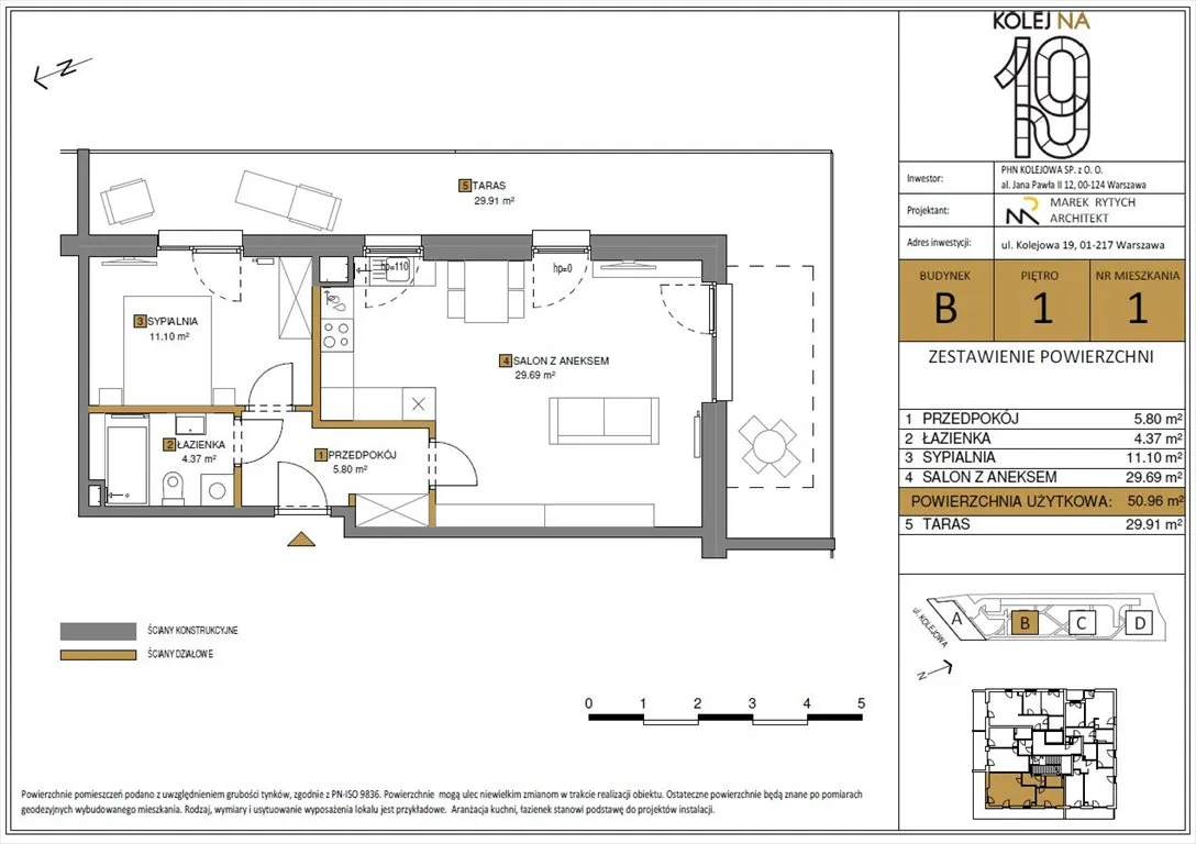 Mieszkanie na sprzedaż, 47 m², 2 pokoje Warszawa Wola Czyste 