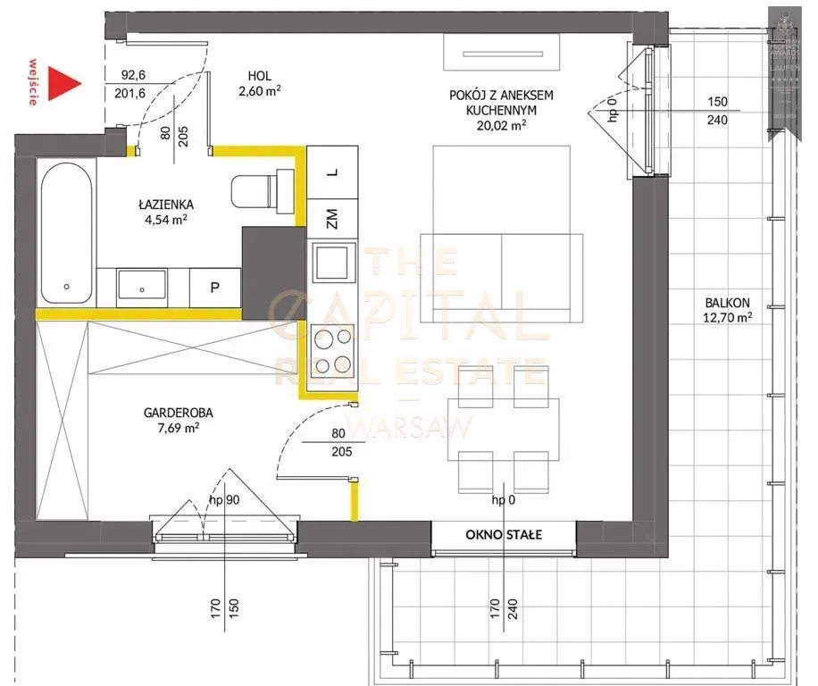 Wynajmę mieszkanie dwupokojowe: Warszawa Włochy , ulica Łopuszańska, 36 m2, 4200 PLN, 2 pokoje - Domiporta.pl