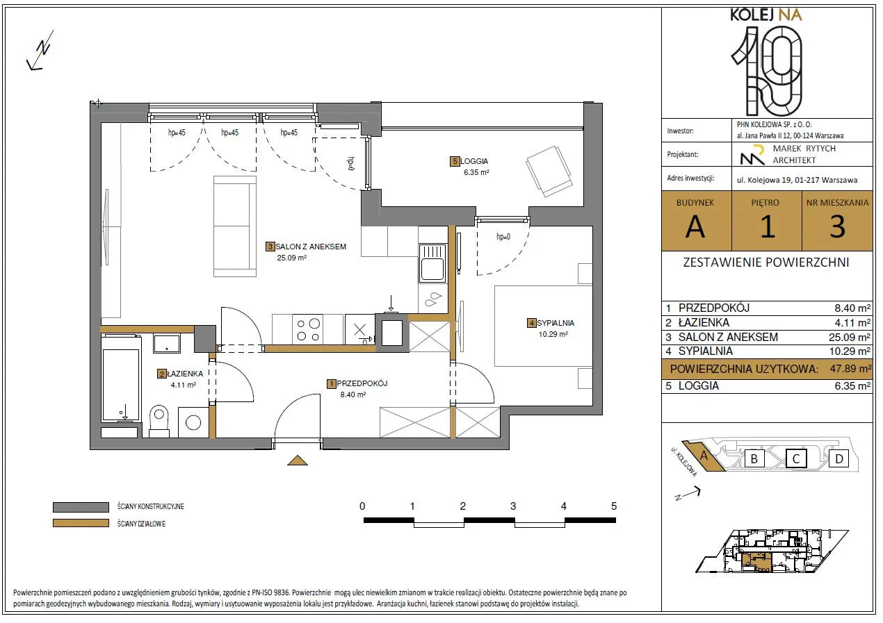 Mieszkanie na sprzedaż, 47 m², 2 pokoje Warszawa Wola Czyste 