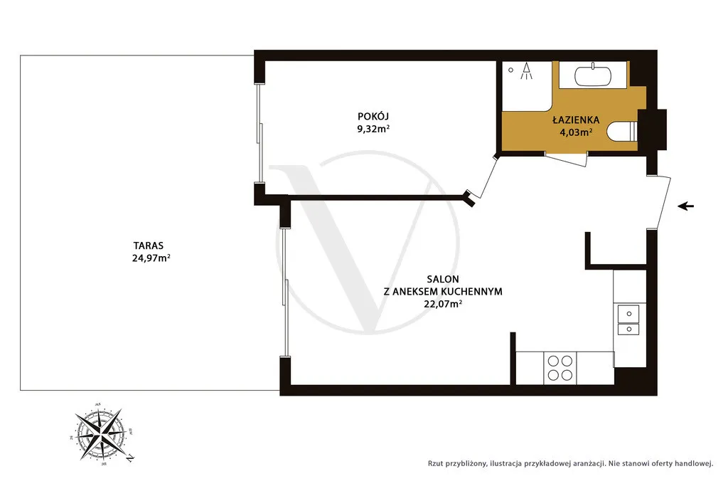 Mieszkanie na sprzedaż, 35 m², Warszawa Wilanów Zawady 