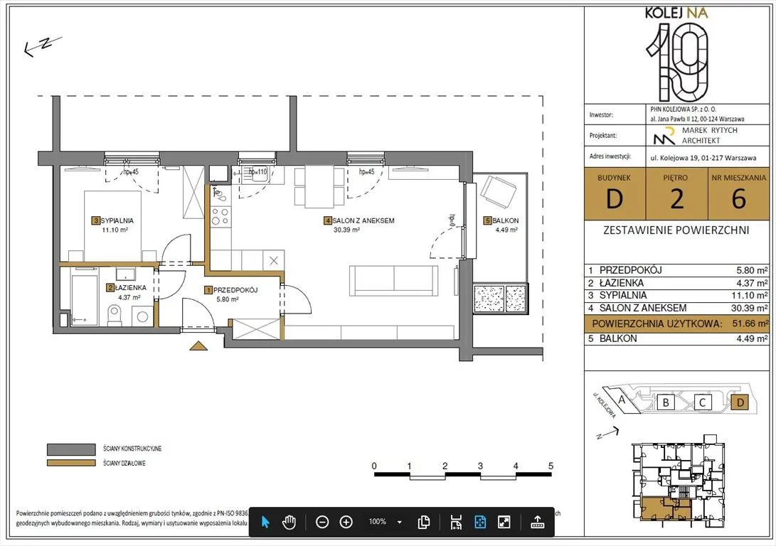 Sprzedam mieszkanie dwupokojowe: Warszawa Wola Czyste , ulica Kolejowa, 52 m2, 1152018 PLN, 2 pokoje - Domiporta.pl