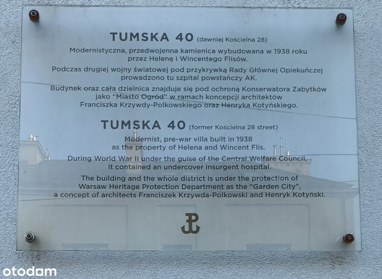 Dwupoziomowe mieszkanie z ogródkiem, WWA Włochy