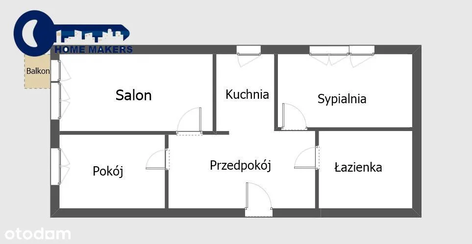 Sprzedam mieszkanie trzypokojowe: Warszawa Targówek , ulica Ludwika Kondratowicza, 54 m2, 820000 PLN, 3 pokoje - Domiporta.pl