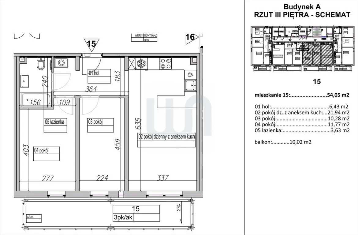 Mieszkanie na sprzedaż, 59 m², Warszawa Białołęka 