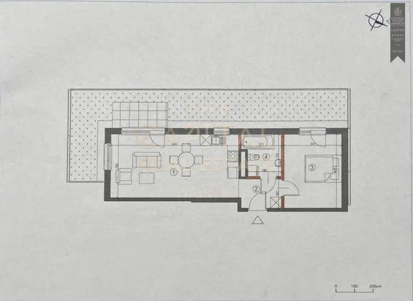 Mieszkanie na sprzedaż, 45 m², Warszawa Wilanów Zawady 