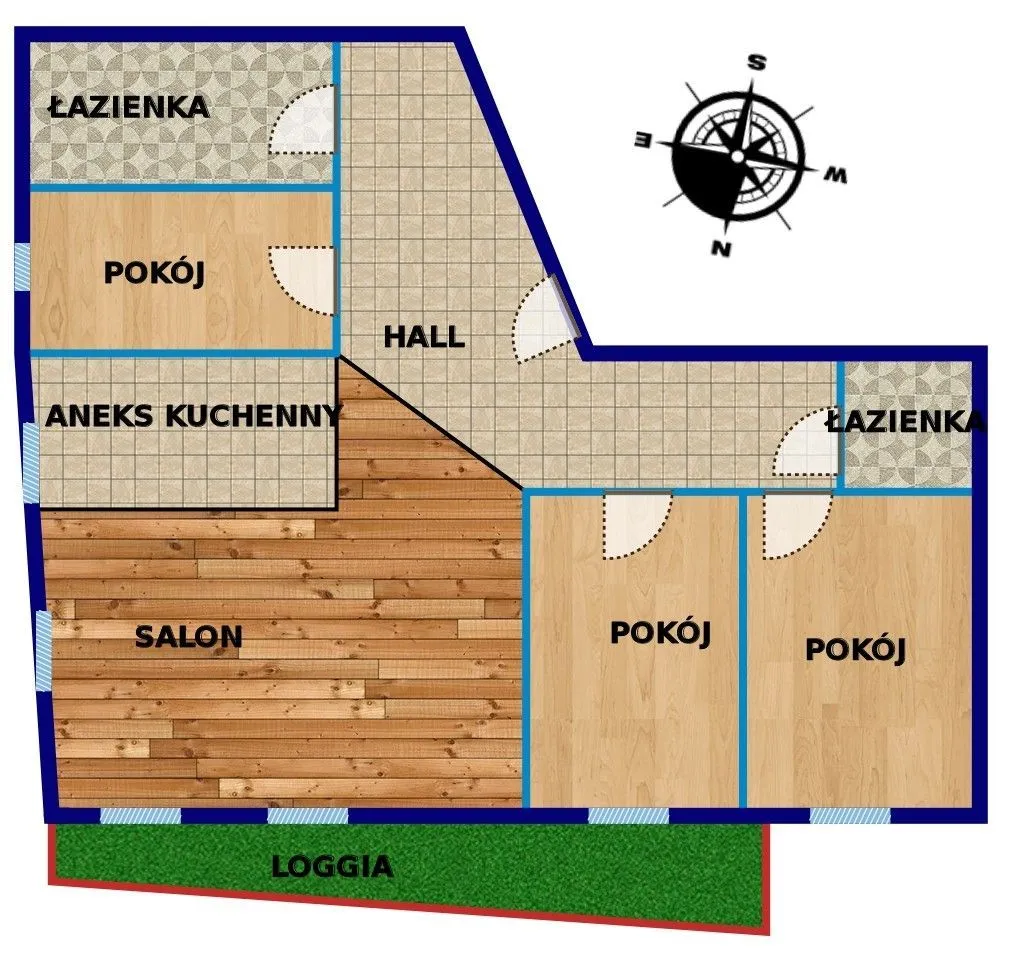 Komfort apartament dla rodziny, eleganckie osiedle