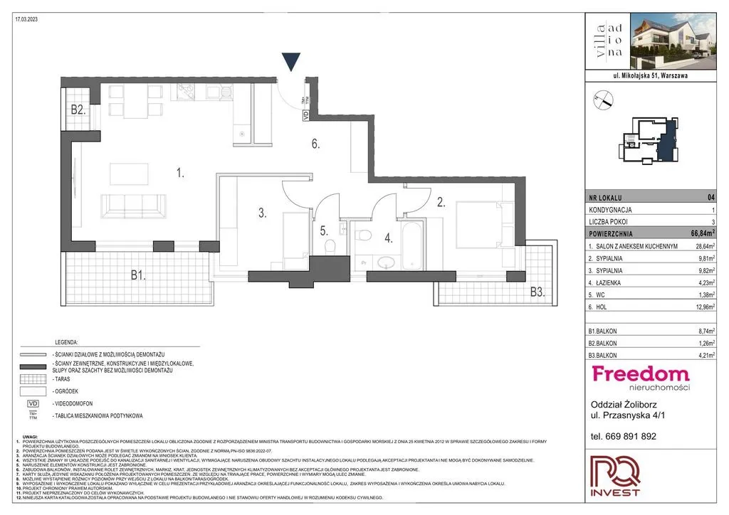 Apartament w Starych Włochach 