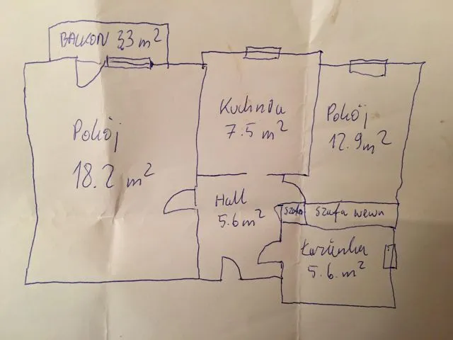 Warszawa Mokotów, ul. Niewielka Mieszkanie - 2 pokoje - 50 m2 - 2 piętro