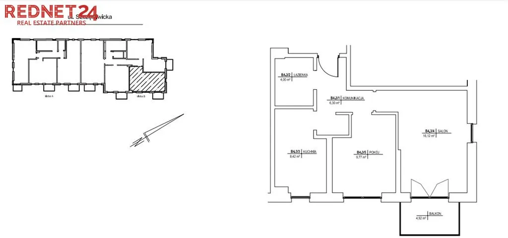 Mieszkanie na sprzedaż, 44 m², Warszawa Ochota Szczęśliwice 