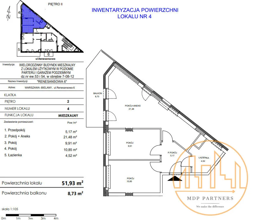 Mieszkanie na sprzedaż, 52 m², Warszawa Bielany Chomiczówka 