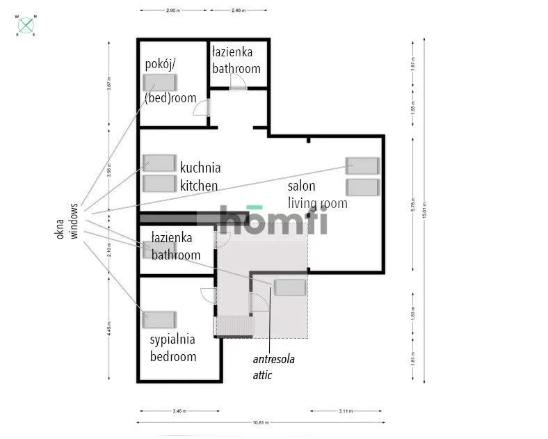 Mieszkanie na sprzedaż, 78 m², Warszawa Włochy Nowe Włochy 