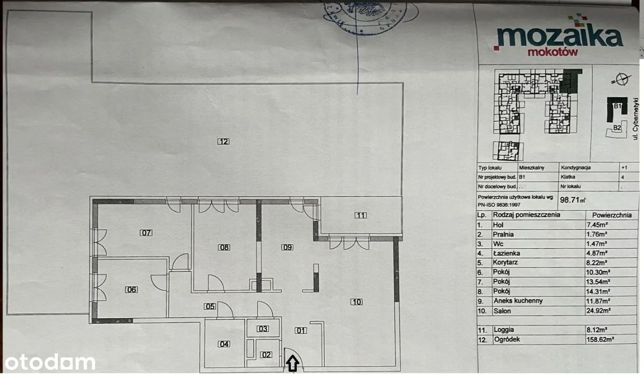 4 pokoje, ogród 160m2, Gotowiec inwestycyjny