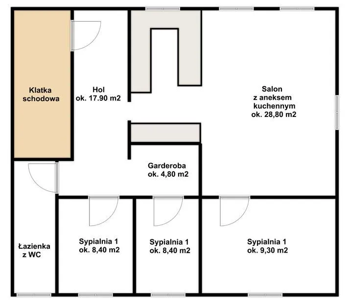 Mieszkanie na sprzedaż, 83 m², Warszawa Ochota Szczęśliwice 