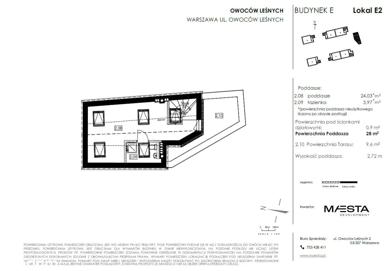 Dom - 110 m2 + 300 m2 ogródek