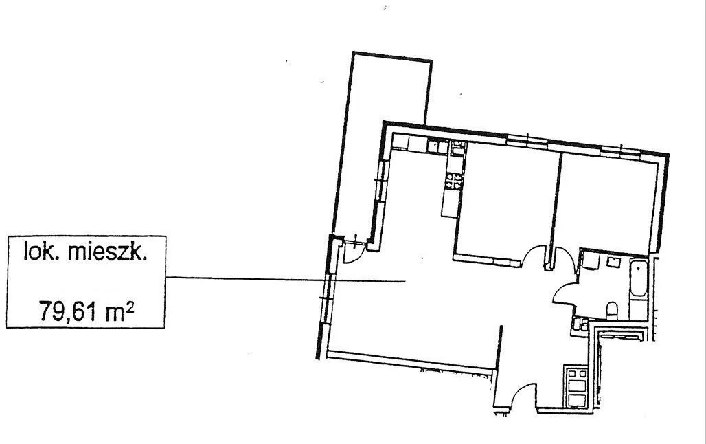 Apartament, ul. Radziwie