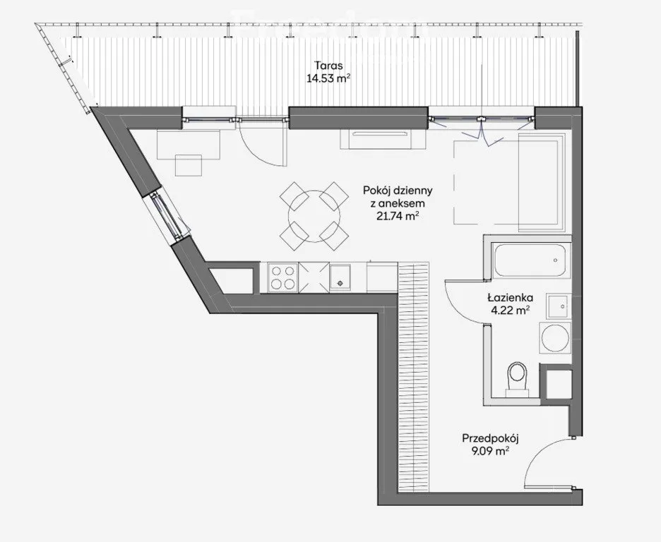 Sprzedam kawalerkę: Warszawa Praga-Południe , ulica Optyków, 35 m2, 709500 PLN, 1 pokój - Domiporta.pl