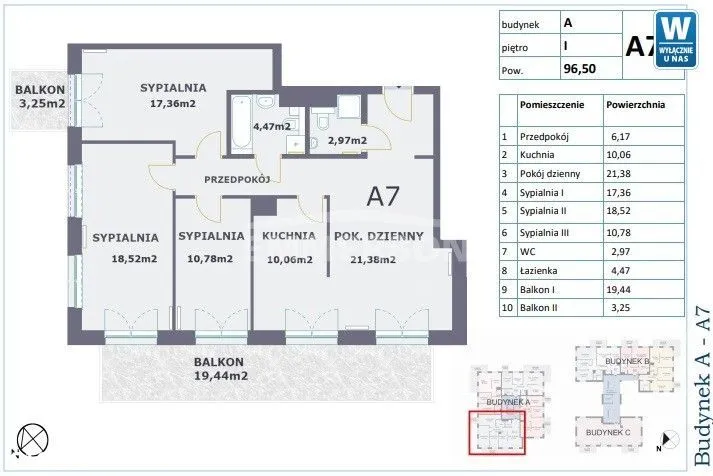 Nowa Inwestycja, winda, miejsce postojowe, komórka