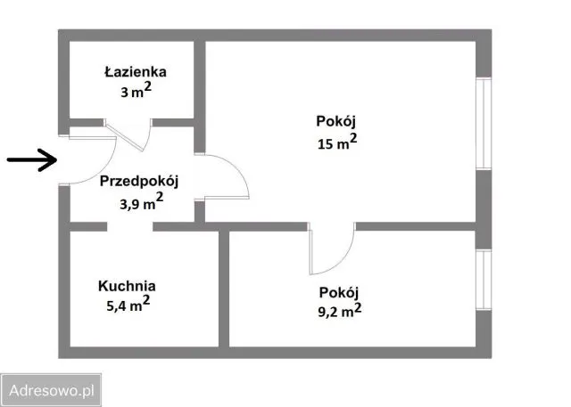 Warszawa Ochota, ul. Strubiczów Mieszkanie - 2 pokoje - 37 m2 - 4 piętro